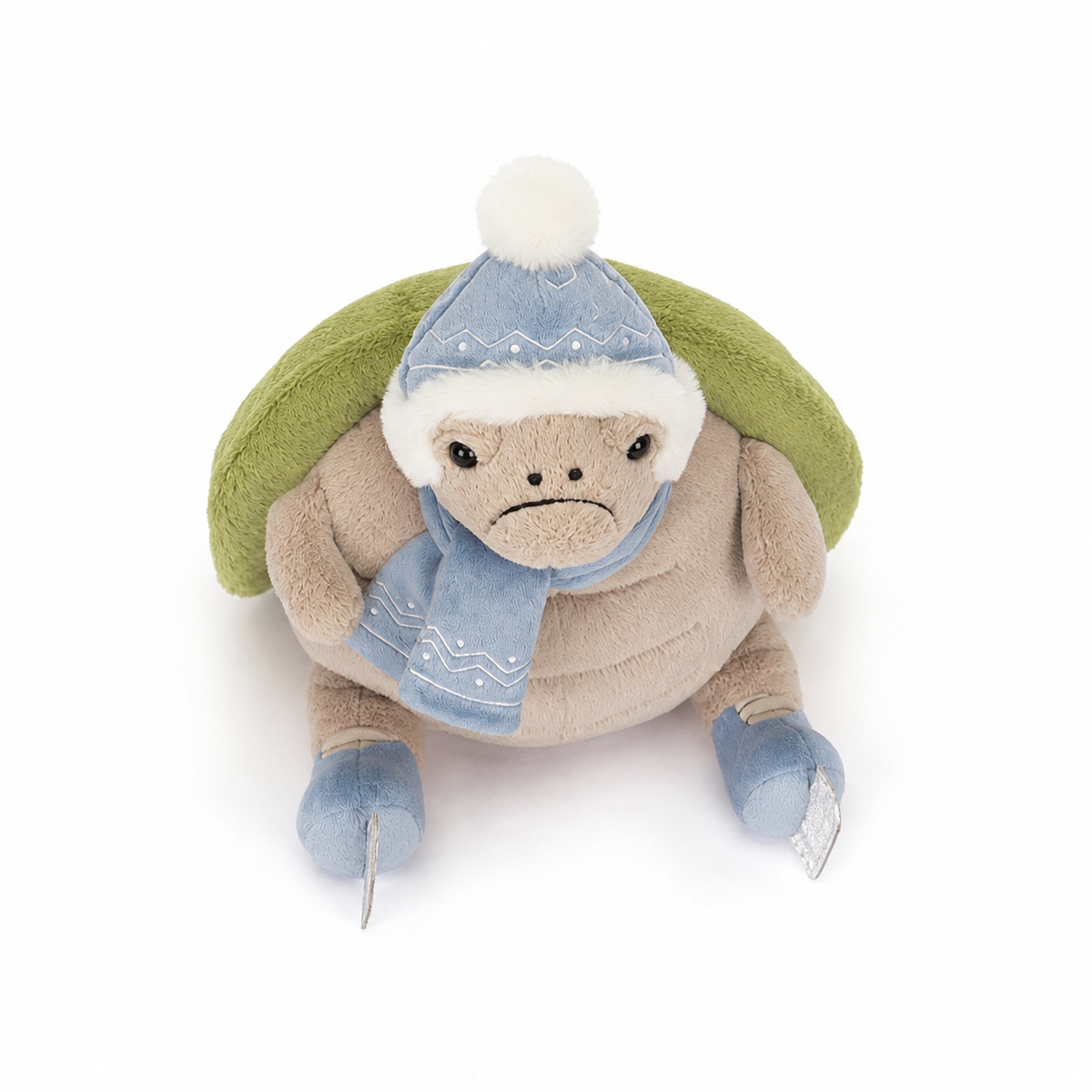 Skiing Turtle Plush Toy – 28 cm