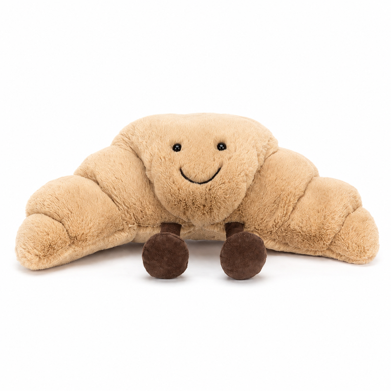 Croissant Plush Toy – 20cm