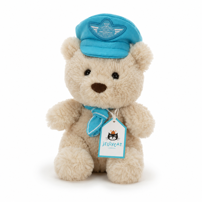 Pilot Bear Plush Toy