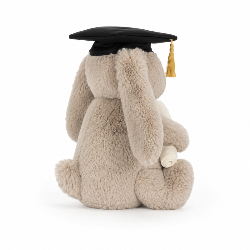 PhD Bunny Plush Toy – 31cm