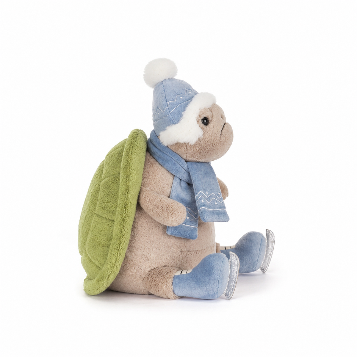 Skiing Turtle Plush Toy – 28 cm