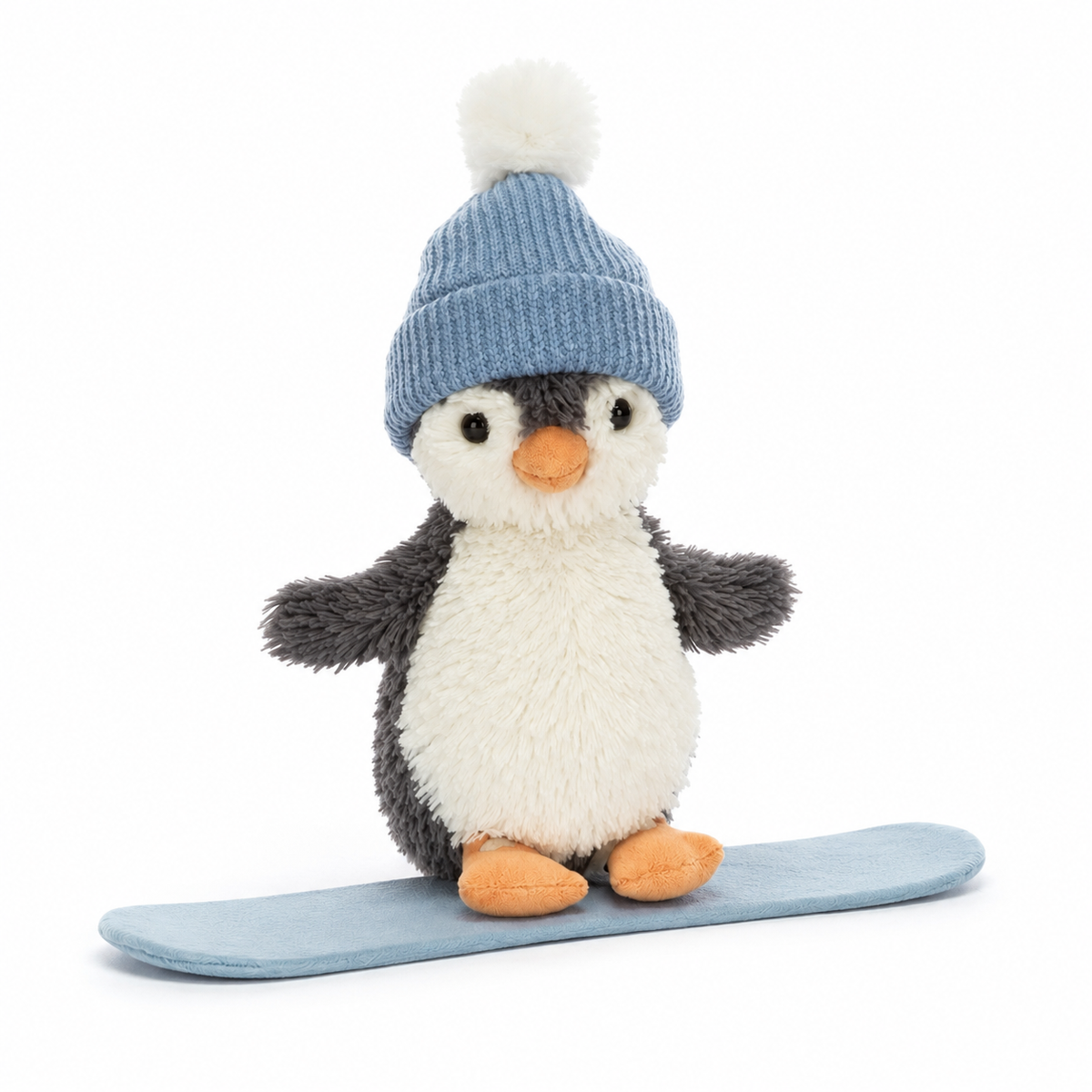 Skateboard Penguin Plush Doll – 12 cm