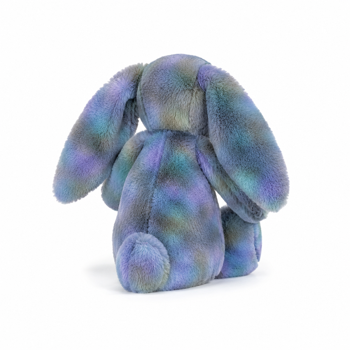 Blue-Green Tie-Dye Rabbit Plush Toy – 31cm