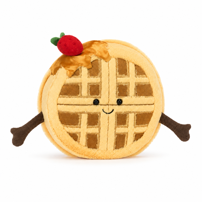 Waffle Plush Toy – 17cm