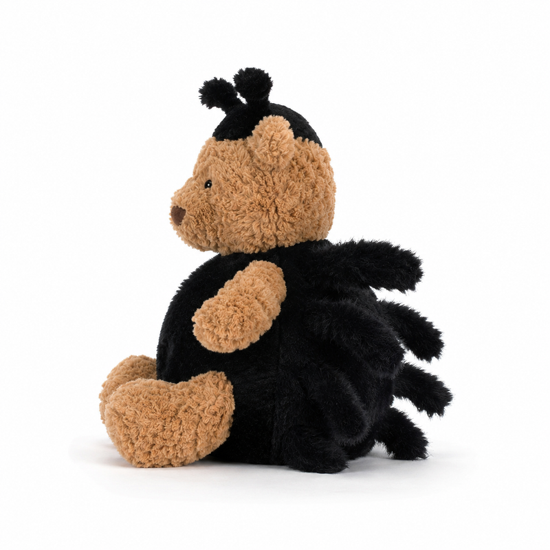 Barcelona Bear Spider Plush Toy – 28cm