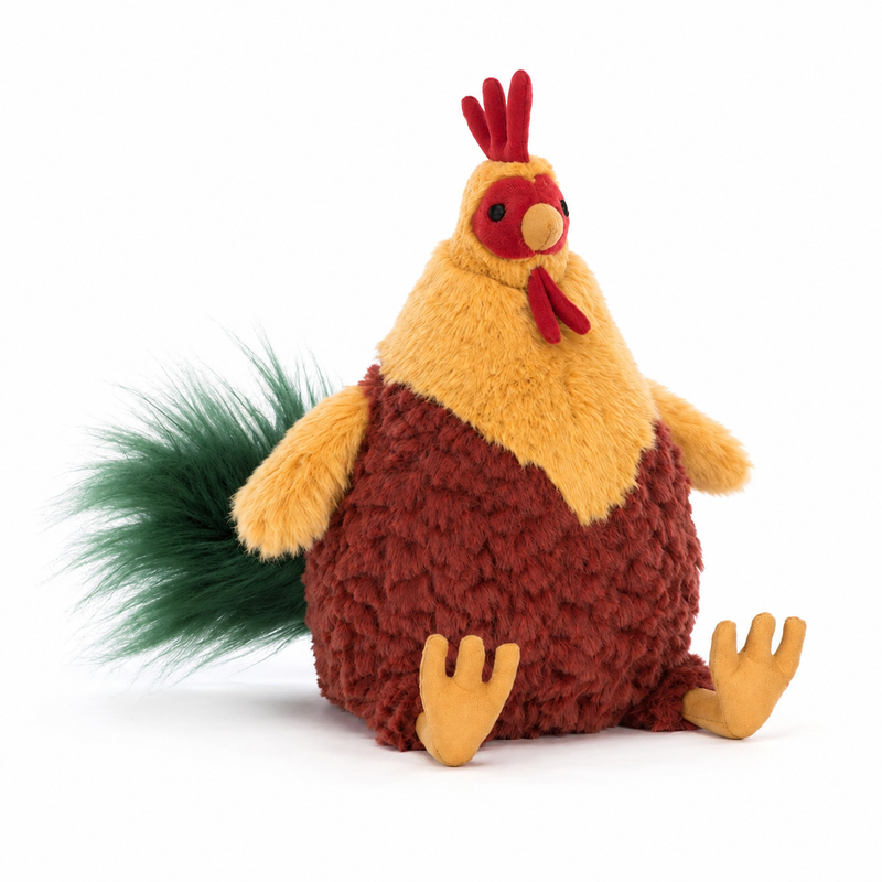 Cruise Rooster Plush Toy – 21 cm