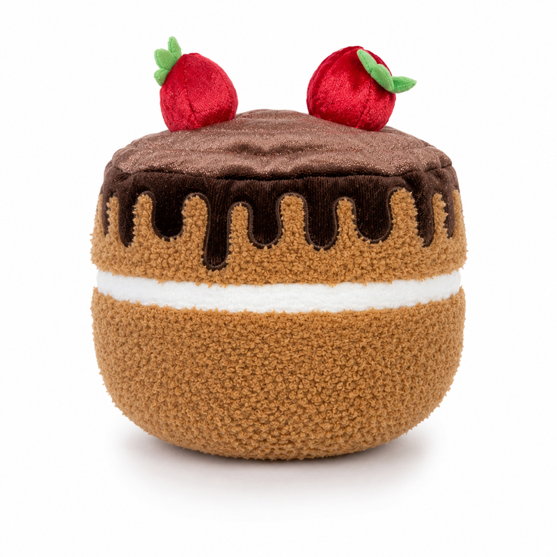 Chocolate Cake Plush Toy