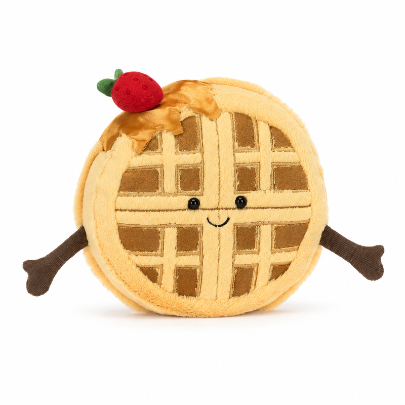 Waffle Plush Toy – 17cm