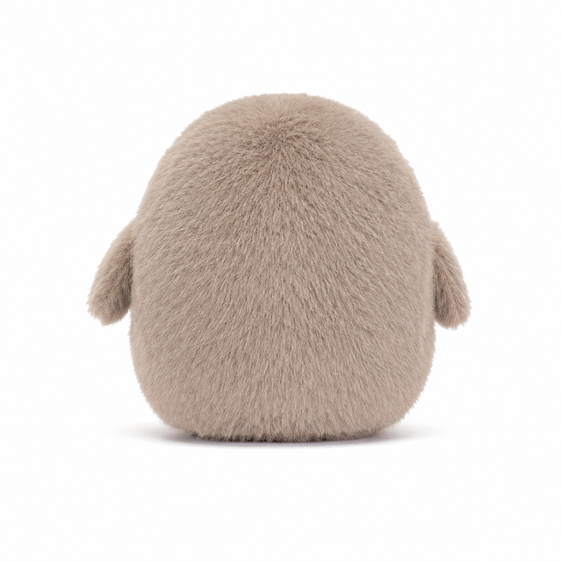 Grey Owl Plush Toy – 11cm