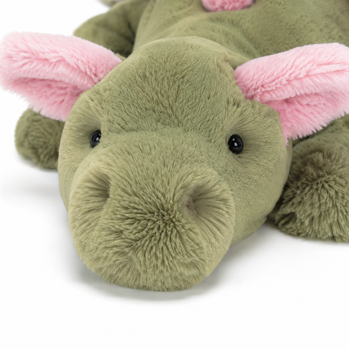 Matcha pink Dragon Green Plush Toy – 50cm
