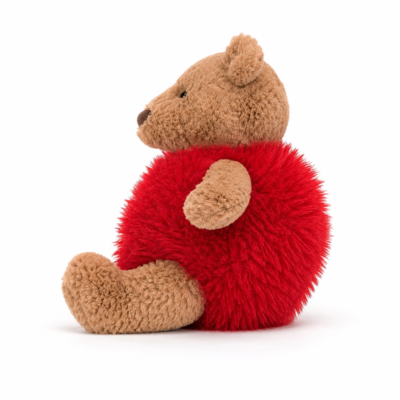 Red Heart Bear Plush Toy