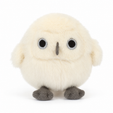 White Owl Plush Toy – 11cm
