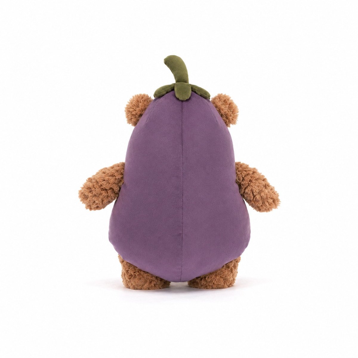 Eggplant Barcelona Bear Plush Toy – 26cm