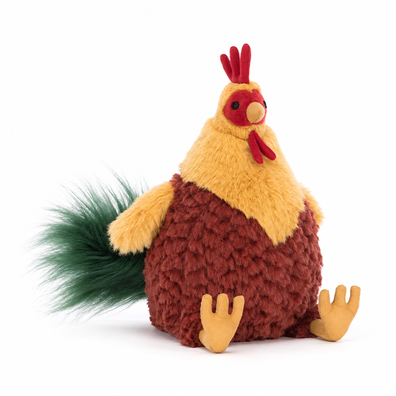Cruise Rooster Plush Toy – 21 cm