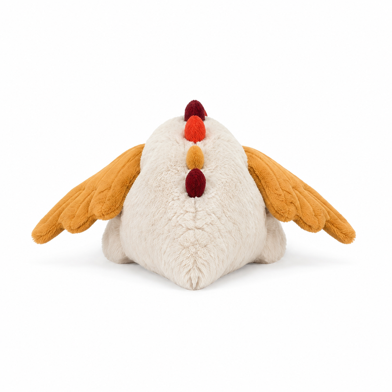 Eight Treasure Golden Dragon Plush Toy – 50 cm