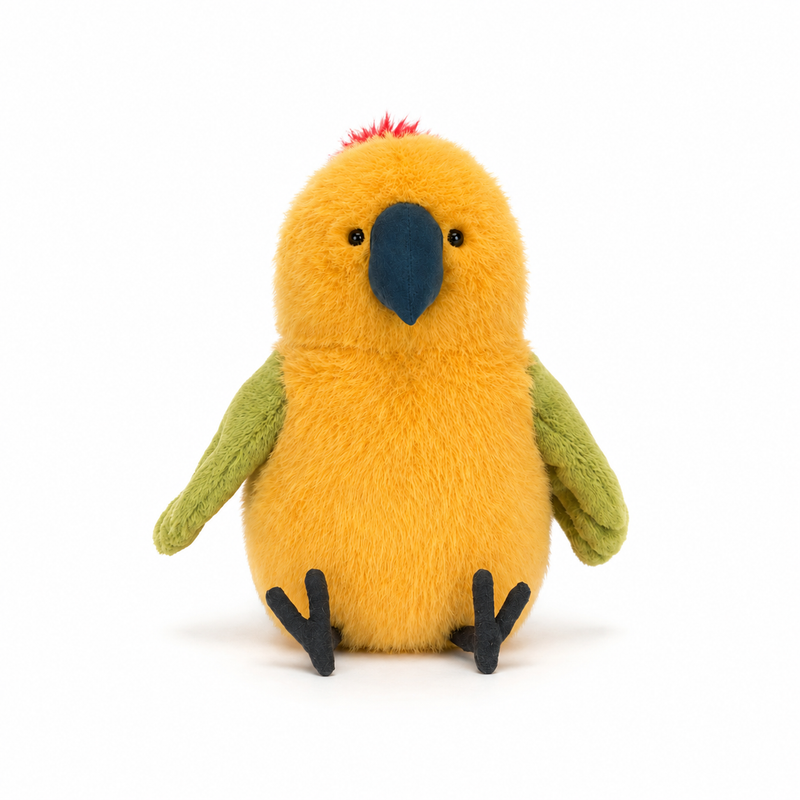 Budgie Parrot Plush Toy – 23 cm