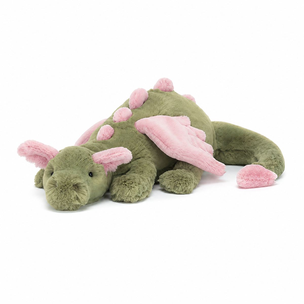Matcha pink Dragon Green Plush Toy – 88cm