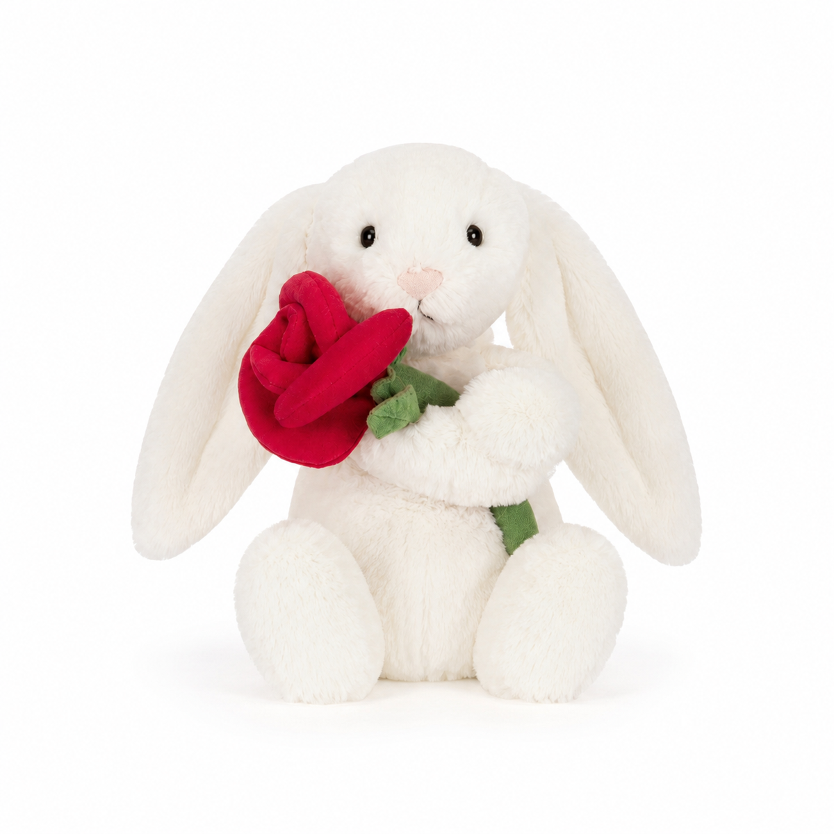 Hug Rose Bunny Plush Toy – 31 cm