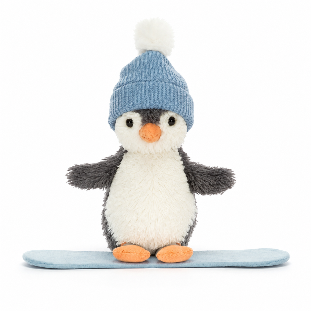 Skateboard Penguin Plush Doll – 12 cm