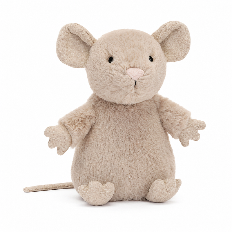 Nipit Mouse Plush Toy – 13cm