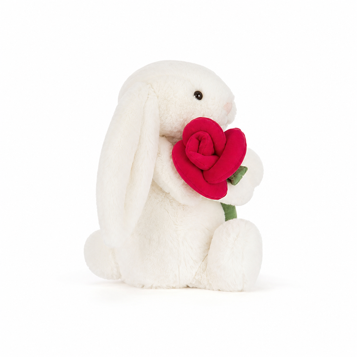 Hug Rose Bunny Plush Toy – 31 cm