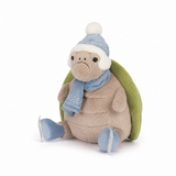 Skiing Turtle Plush Toy – 28 cm