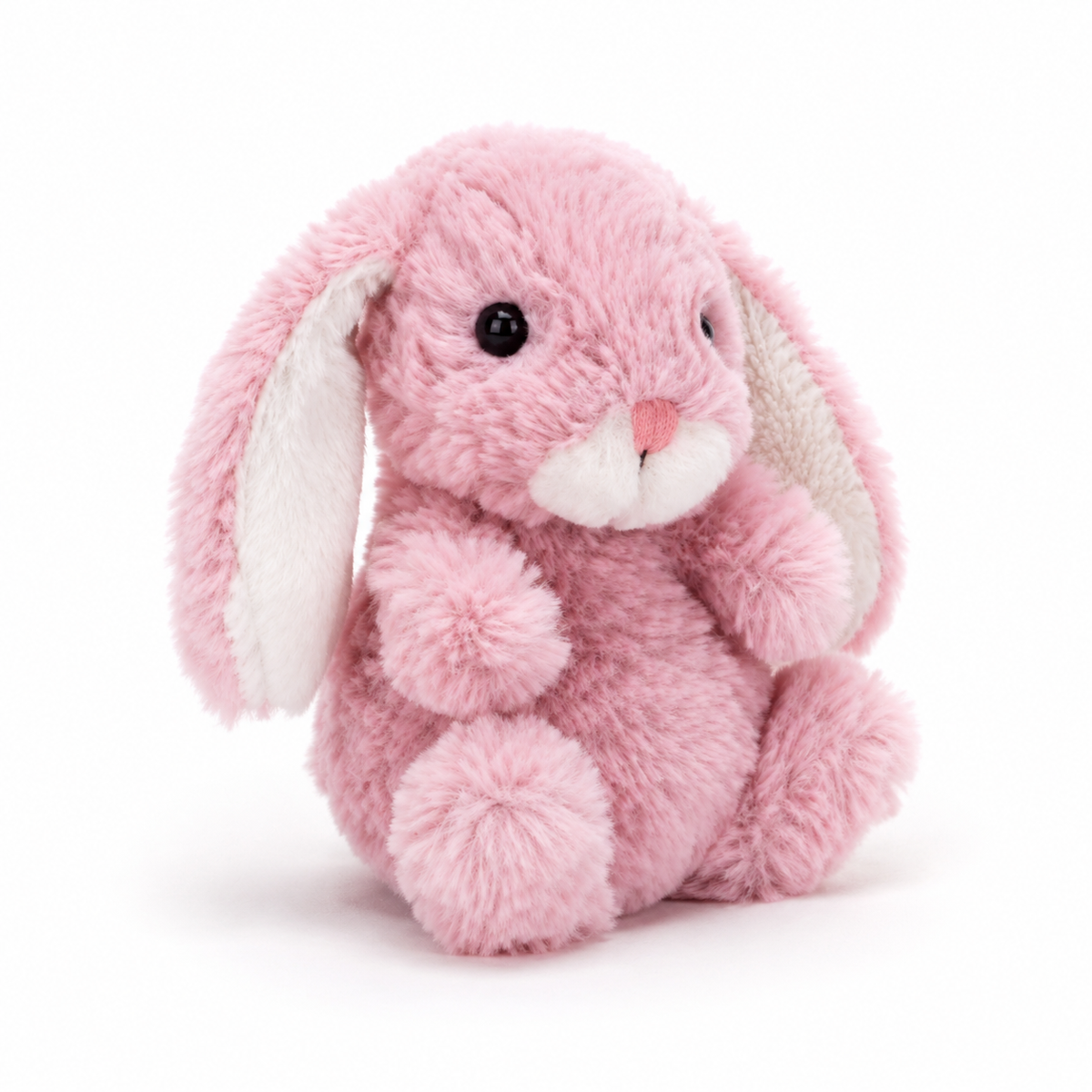 Pink Bonnie Rabbit Plush Toy – 15cm