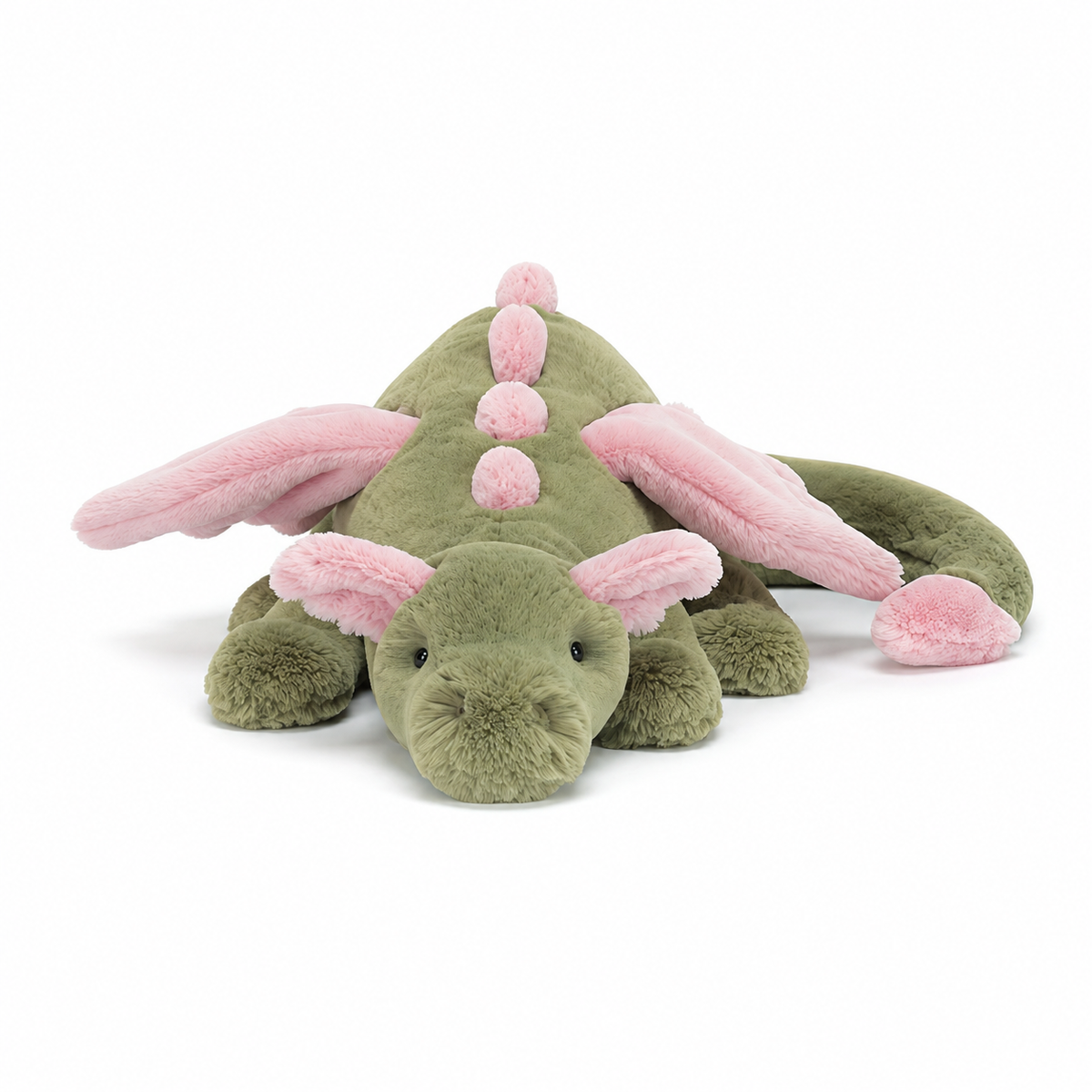 Matcha pink Dragon Green Plush Toy – 88cm