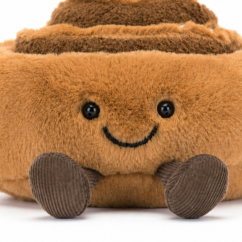 Cinnamon Roll Plush Toy – 10cm