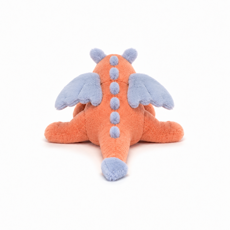 Persimmon Dragon Plush Toy – 50 cm