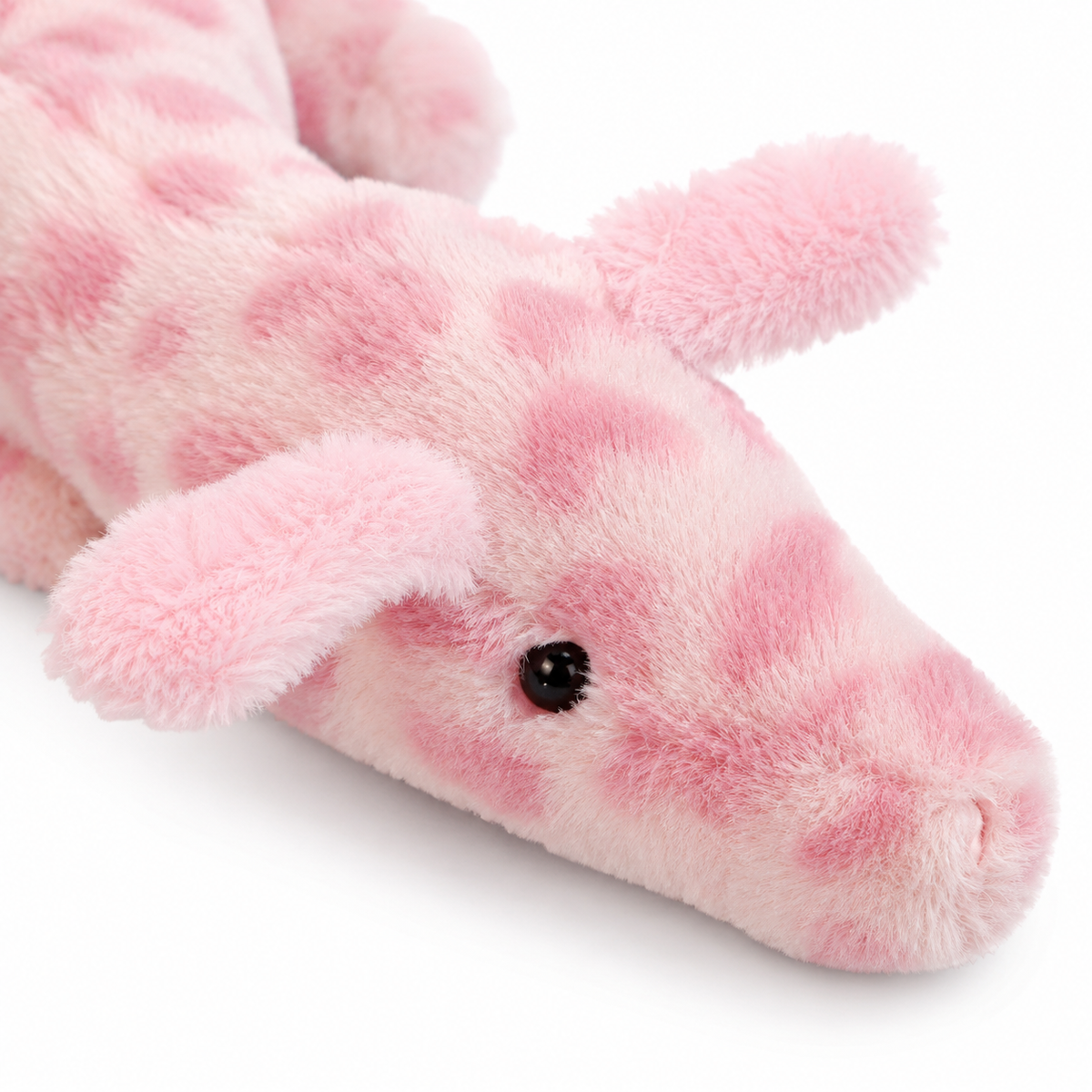 Pink Leopard Print Dragon Plush Toy – 50 cm