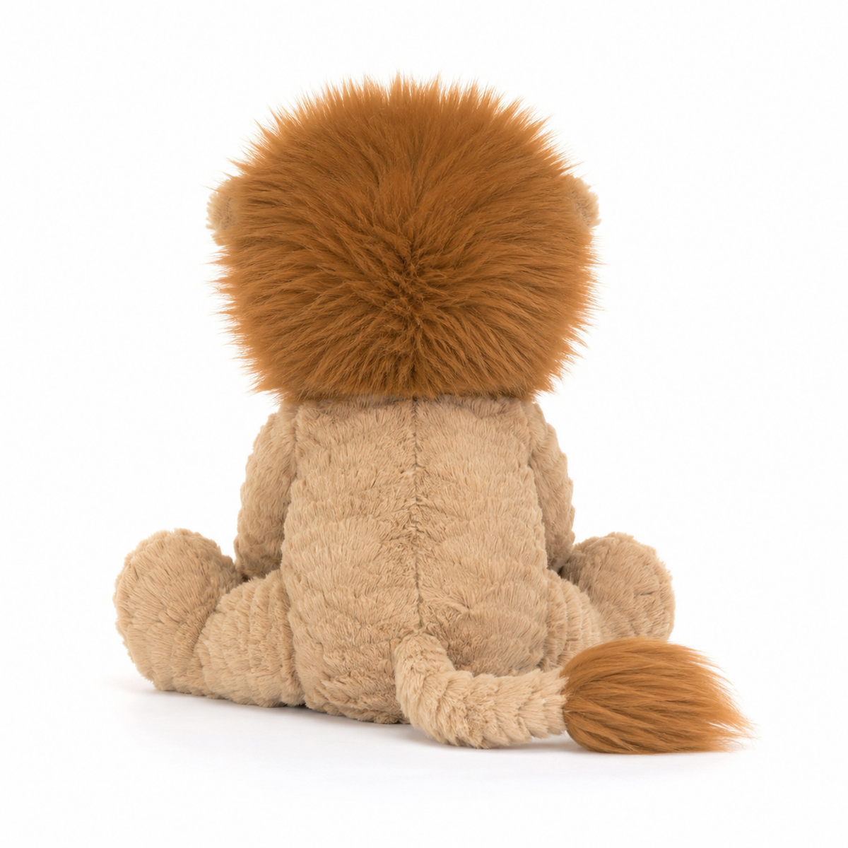 Wavy-Haired Lion Plush Toy – 31 cm