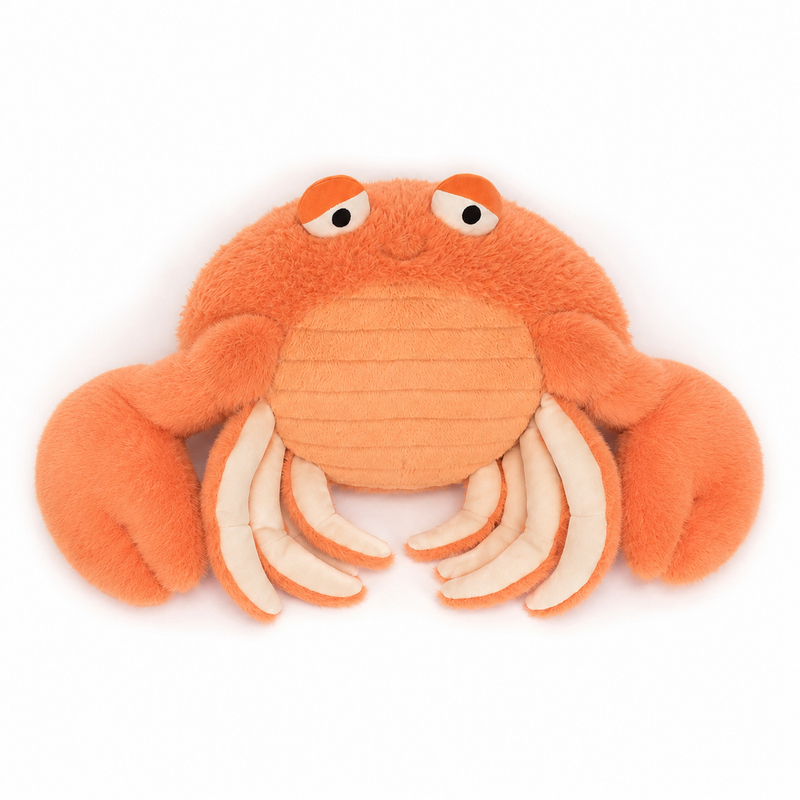 Snap Crab Plush Toy – 17cm