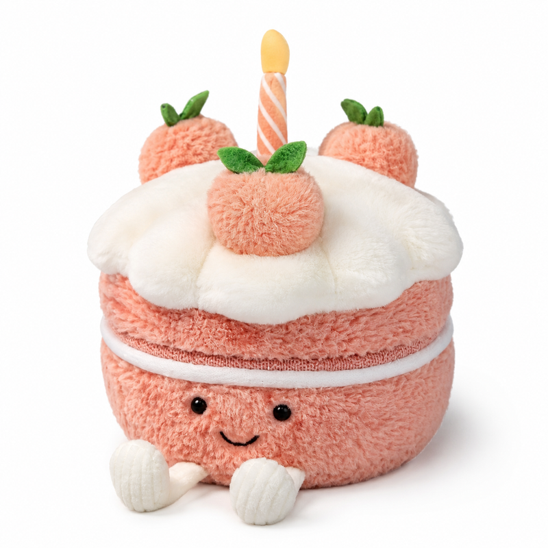 Peach Cake Plush Toy