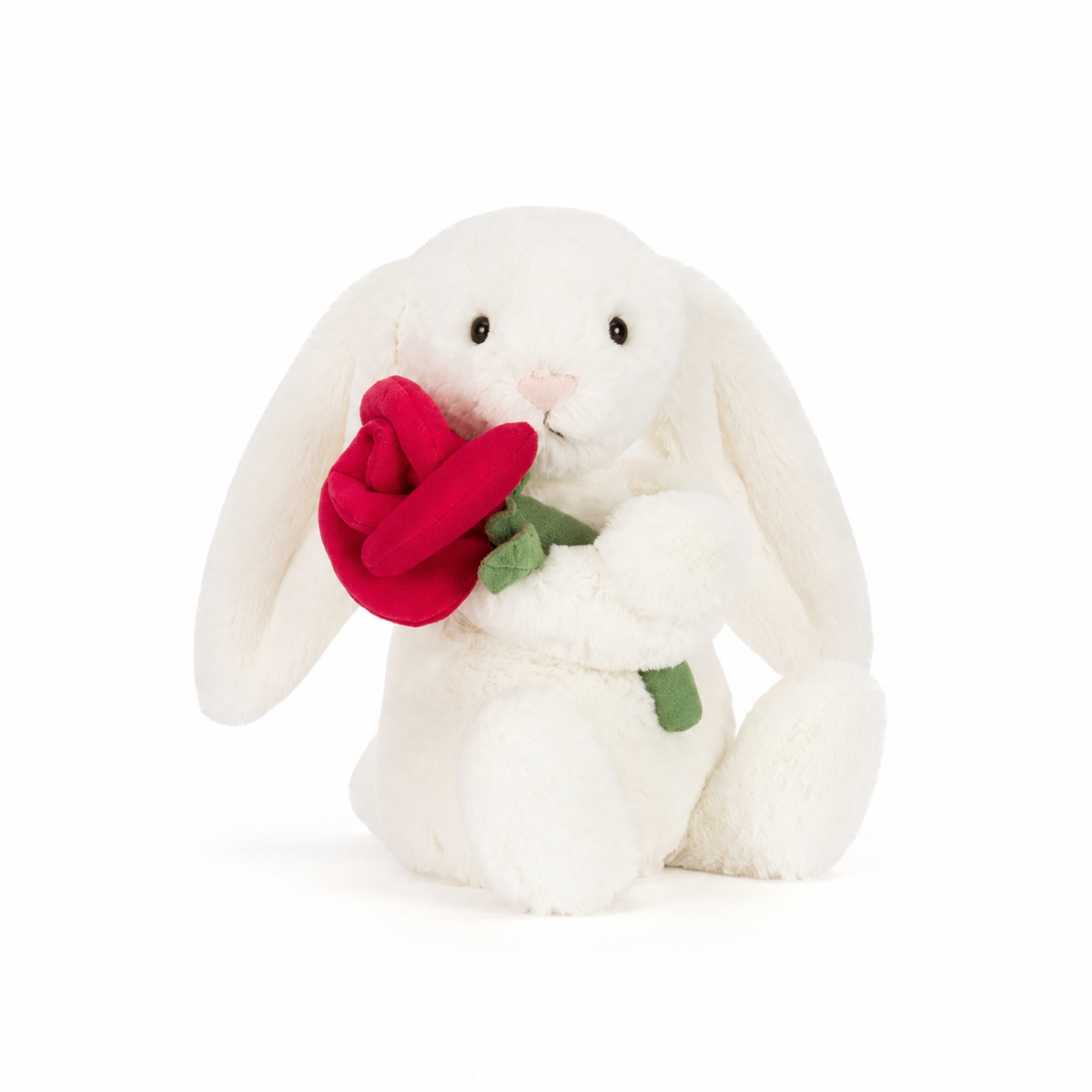 Hug Rose Bunny Plush Toy – 31 cm