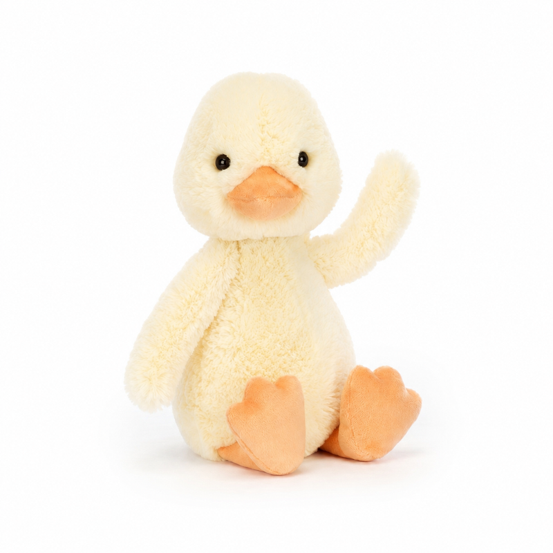 Shy Duck Plush Toy – 31 cm