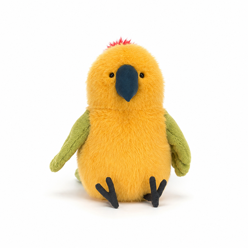 Budgie Parrot Plush Toy – 23 cm