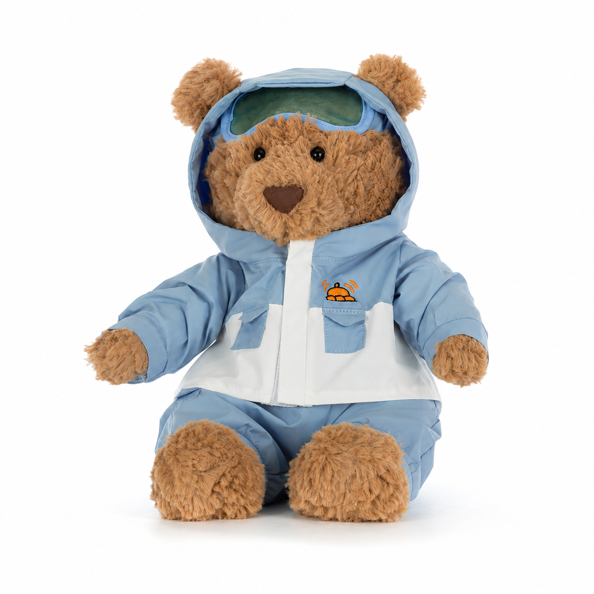 Barcelona Bear Ski Suit Plush Toy – 28cm