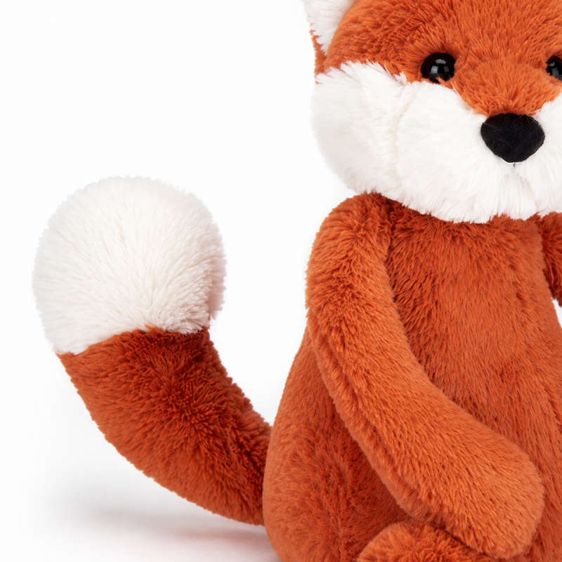 Shy Fox Plush Toy – 31 cm