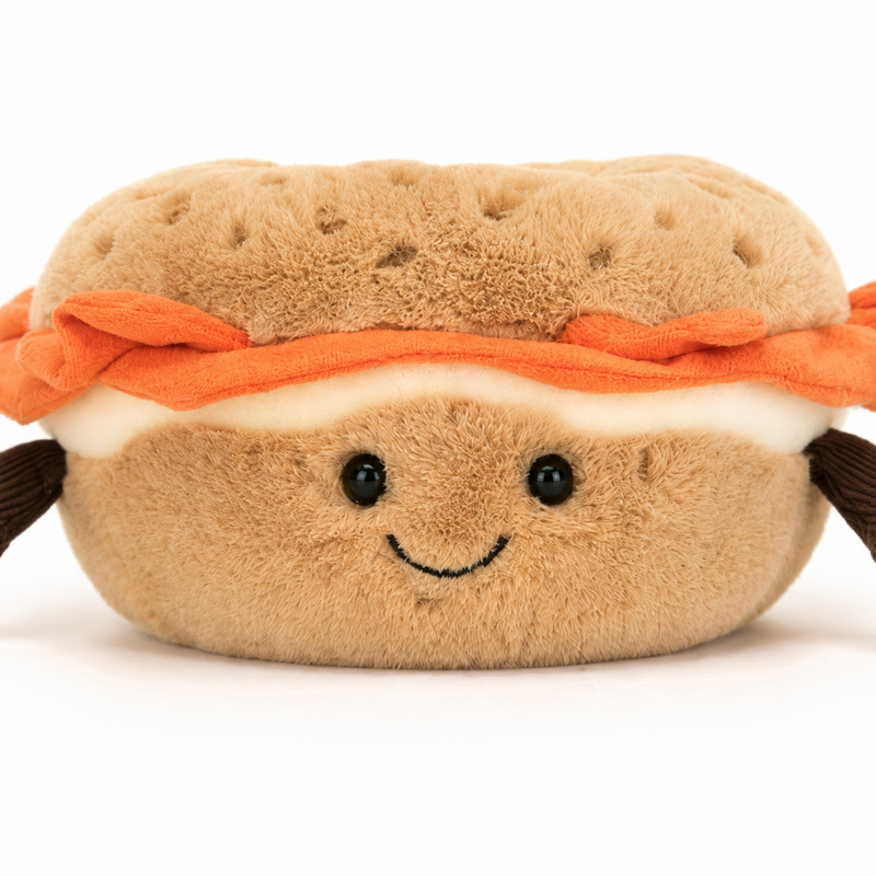 Bagel Plush Toy – 14cm