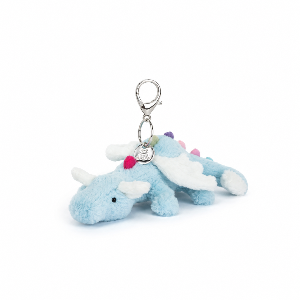 Sky Dragon Blue Plush Pendant – 15 cm
