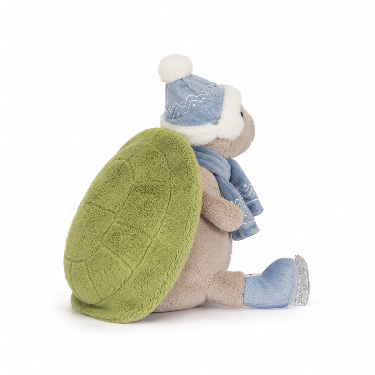 Skiing Turtle Plush Toy – 28 cm