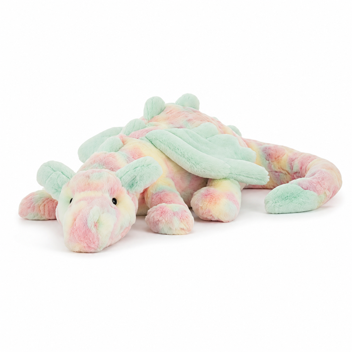 Rainbow Dragon Plush Toy – 50 cm