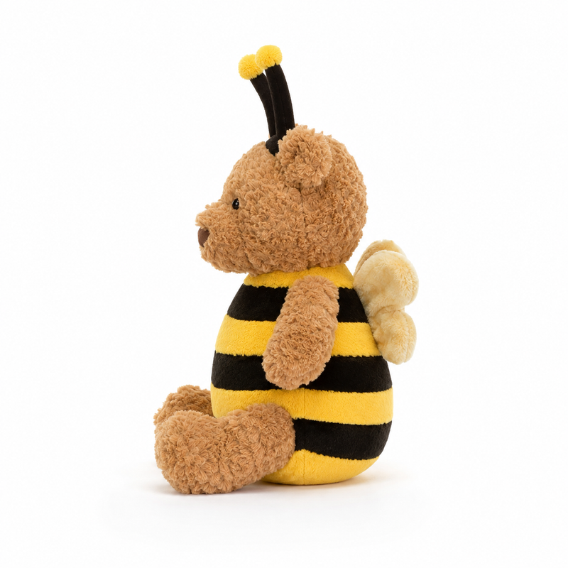 Barcelona Bear Bee Plush Toy – 26cm