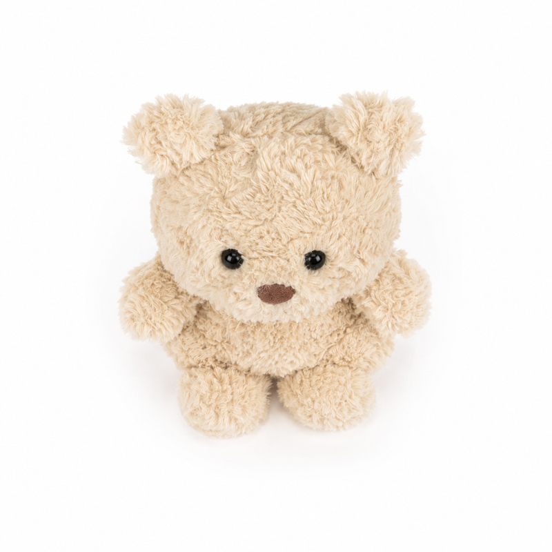 Cream Bear Cub Plush Toy