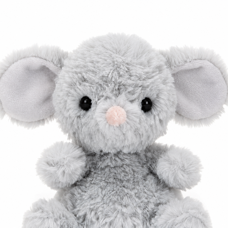 Gray Mouse Plush Toy – 15cm