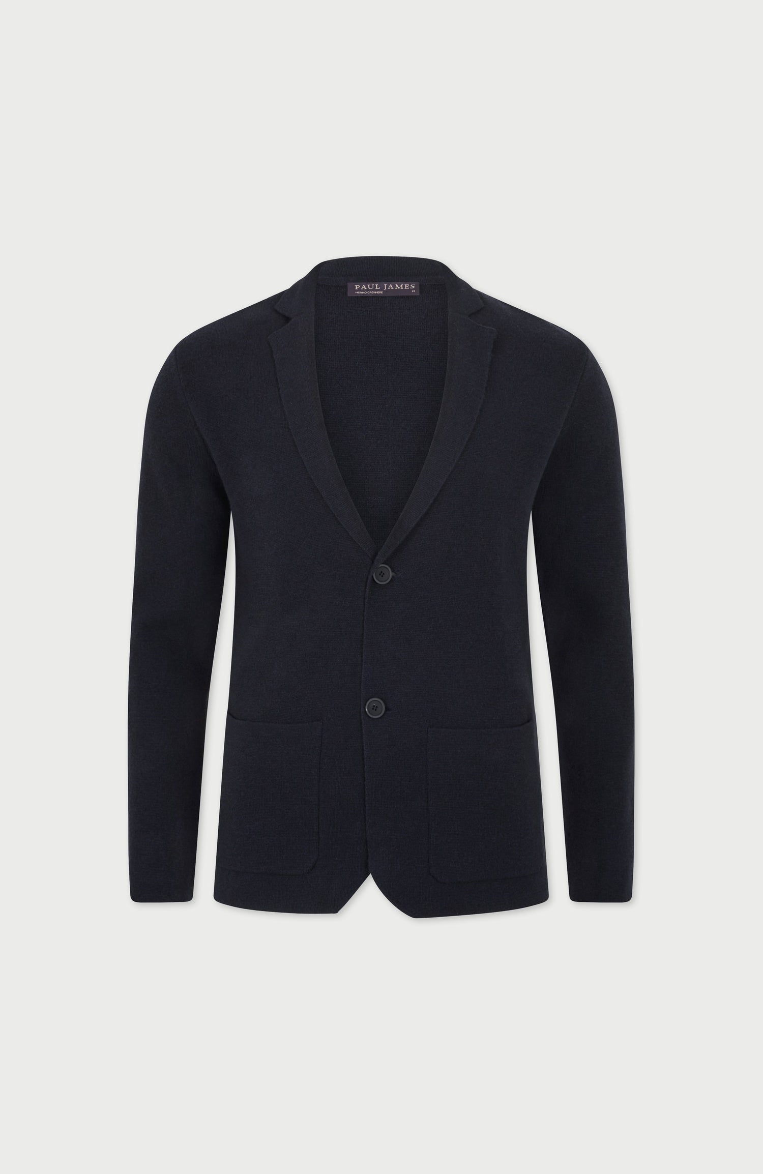 Mens Lightweight Merino Cashmere Knitted Blazer