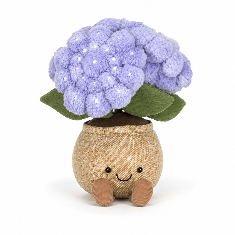 Hydrangea Potted Plant Plush Doll – 24cm