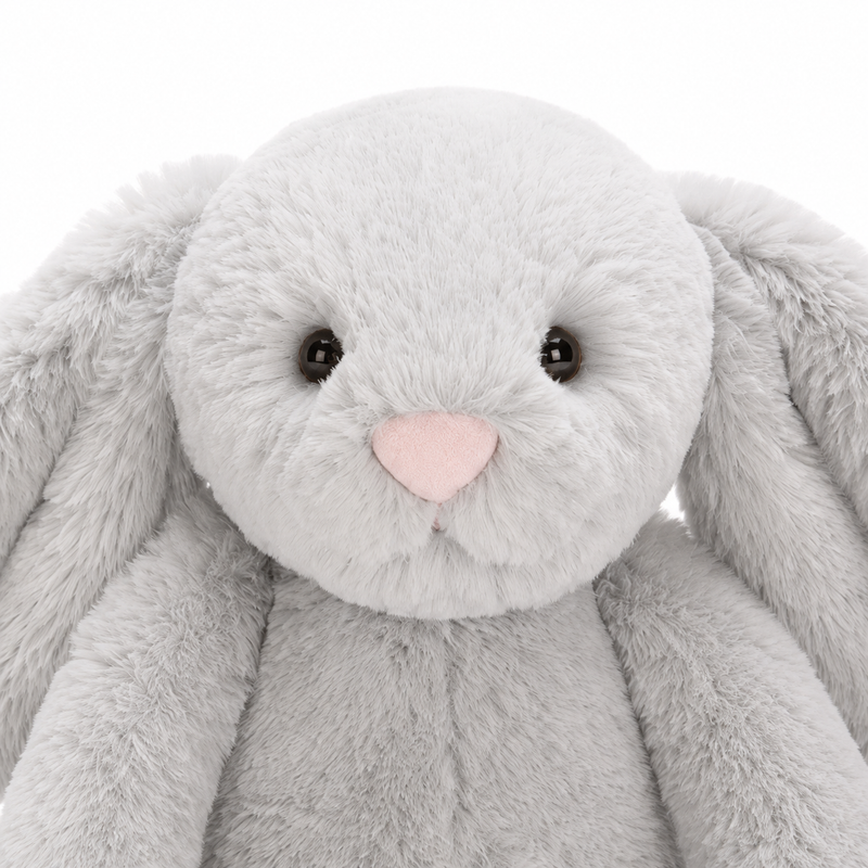 Gray Bonnie Rabbit Plush Toy – 40cm