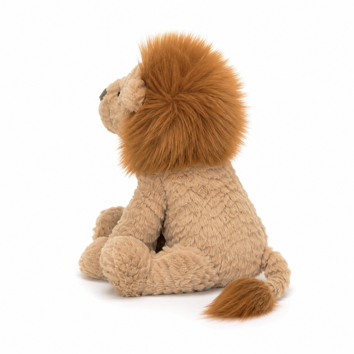 Wavy-Haired Lion Plush Toy – 31 cm